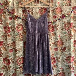 Wild Fable Velvet Mini Dress Size Lg